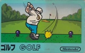 NES / Famicom - Golf JAPAN mit OVP sehr guter Zustand