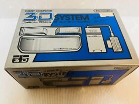 New 1987 Nintendo Famicom FC HVC-3DS 3D System & Leaflets Flyer  SET SUPER RARE!