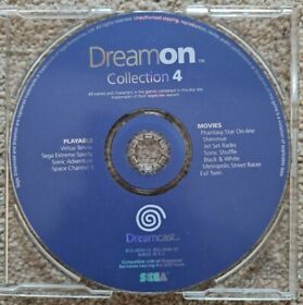 DREAMON - DREAM ON COLLECTION 4 (PAL) - SEGA DREAMCAST * mint Condition* Rare