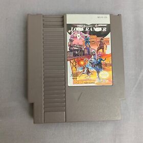 The Lone Ranger Nintendo NES Cartridge with Dust Cover - Tested, Works!