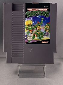 Teenage Mutant Ninja Turtles TMNT Nintendo NES Game - Cleaned, Tested, Working!