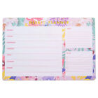 Bewaltz Tropical Floral Weekly Planner Tear-Off Notepad With Notes & To Do List