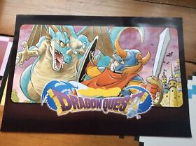 Dragon Quest Famicom Cover Poster, 13 X 19
