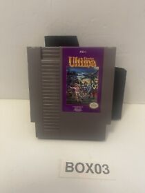 Ultima Exodus Nintendo NES, Cartridge With Sleeve ~ 1985