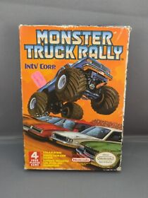 * Monster Truck Rally (Nintendo Entertainment System NES) Complete CIB 