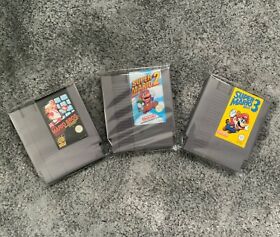 Nintendo Nes Super Mario Bros. Games (Pack of 3) r.31 🄲🄾🄻🄻🄴🄲🅃🄾🅁🅂 ®