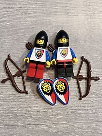 Lego Knight Lot Minifigures Cas239 Castle Royal Knights Arrow Archer 6090