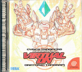 Virtual On Oratorio Tangram Sega Dreamcast Japan Import  Mint W/Reg  US SELLER
