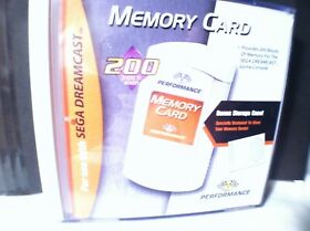 Sega Dreamcast  "Memory Cards"  in Case