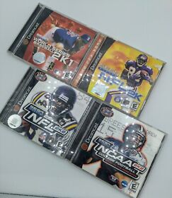 Sega Dreamcast Sports Bundle (CIB) Nfl2k2,NCAA college football 2k2, Nfl2k2, 