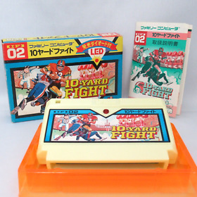 10 Yard Fight  with Box & Manual [Nintendo Famicom JP ver.]