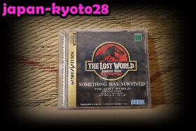 The Lost World Jurassic Park Sega Saturn SS Japan  Good Condition