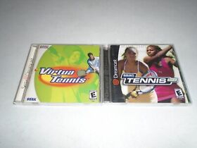 Virtua Tennis 1 & 2K2 ☆☆ Complete (Sega Dreamcast) 2 Sega Sports games