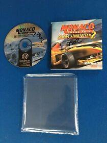 Monaco Grand Prix Racing Simulation 2 Video Dreamcast PAL TESTED Disc + Manual