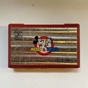 Nintendo Game & Watch - Mickey & Donald DM-53 - Case, Board only - PARTS #3