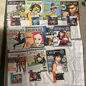 Dreamcast Magazine 10 Issues 9 demo disc mint condition