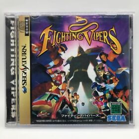 Sega Saturn Fighting Vipers Tested Used Japanese Games Japanese ver w/box