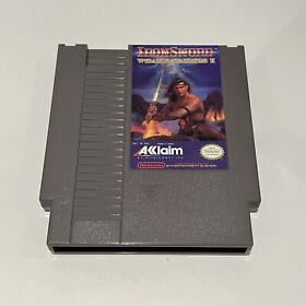 IronSword: Wizards and Warriors II (Nintendo NES, 1989) Cartridge Only Tested