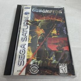GunGriffon Sega Saturn 1996 Complete with Manual NO SCRATCHES