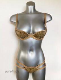 AGENT PROVOCATEUR SOIREE ASTRA BRA 34C & BRIEF SIZE 3 RRP £790 NWT
