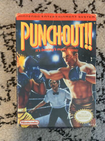 Punch-Out!! NES Nintendo in Box