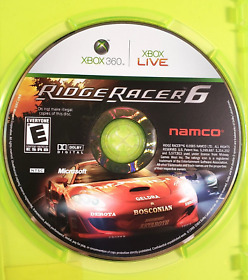 Ridge Racer 6 (Microsoft Xbox 360, 2005) Disc Only - Tested Working