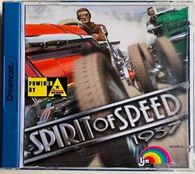 Spirit of Speed 1937 - Sega Dreamcast - OVP / CIB / PAL