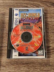 Off-World Interceptor Extreme (Sega Saturn, 1996) NEAR MINT DISCS COMPLETE 