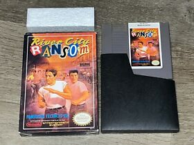 River City Ransom Nintendo Nes w/Box Cleaned & Tested Authentic