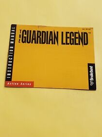 Manual de Nintendo NES solo The Guardian Legend 