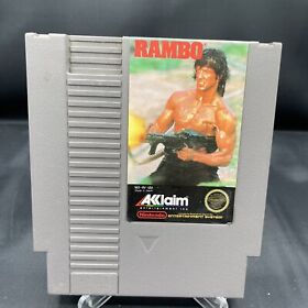 Rambo NES (Nintendo Entertainment System, 1988) Cart Only- Tested/ Authentic