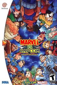 Marvel vs Capcom Dreamcast Box Art Poster Multiple Sizes 11x17-24x36