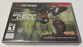 Tom Clancy's Splinter Cell: Chaos Theory - Nokia N-Gage BRAND NEW SEALED US 