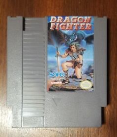 Dragon Fighter Nintendo Entertainment System 1992 NES Rare Sofel Game