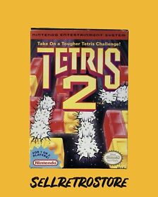 Tetris 2 - Nintendo - NES - OVP - CIB - Sammler - Retro Gaming - NTSC