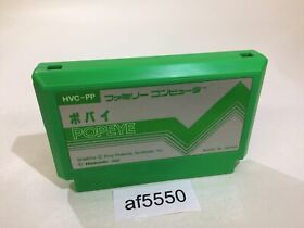 af5550 Popeye NES Famicom Japan