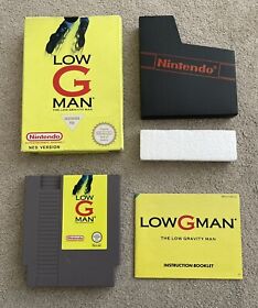 Low G Man - Nes Game - Nintendo - Boxed & Complete - PAL