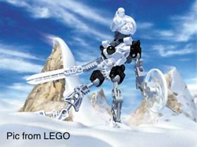 LEGO Bionicle Toa 8536 Kopaka Set - Complete