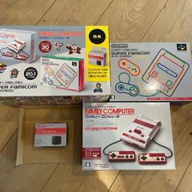 Nintendo Classic Mini Double pack Famicom & Super Famicon Used a few times