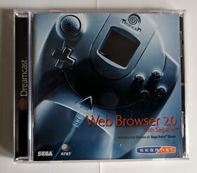 Web Browser 2.0 with SegaNet & Sega Swirl (Dreamcast) DC CIB Complete