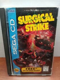 Surgical Strike (Sega CD) Complete - Tested - Authentic