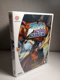 JoJo's Bizarre Adventure (Sega Dreamcast) REPLACEMENT CASE - NO DISC