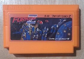 Formation Z Nintendo Famicom Jaleco 1985 Japanese Import US Seller Tested