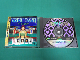 Sega Saturn -- Virtual Casino -- *JAPAN GAME !!* SS. 15907