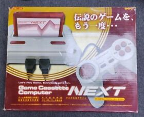 NEXT Game Cassette Computer Famicom Console Clone with 9 in 1 Games - Red