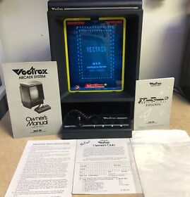 Vectrex Arcade System Video Game Console+Controller+BOX Model HP-3000 Excellent