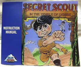 Secret Scout in the Temple of Demise Manual [Color Dreams] [Nintendo NES]