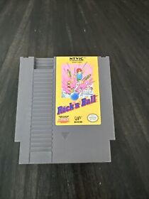 Nintendo NES Game Only Rock N Ball