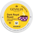 Gevalia Kaffe Dark Royal Roast Coffee 24 to 144 Keurig K cup Pods Pick Any Size