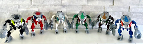 Bionicle Bohrok Kal: 8573, 8574, 8575, 8576 , 8577, 8578 with Krana. Complete .